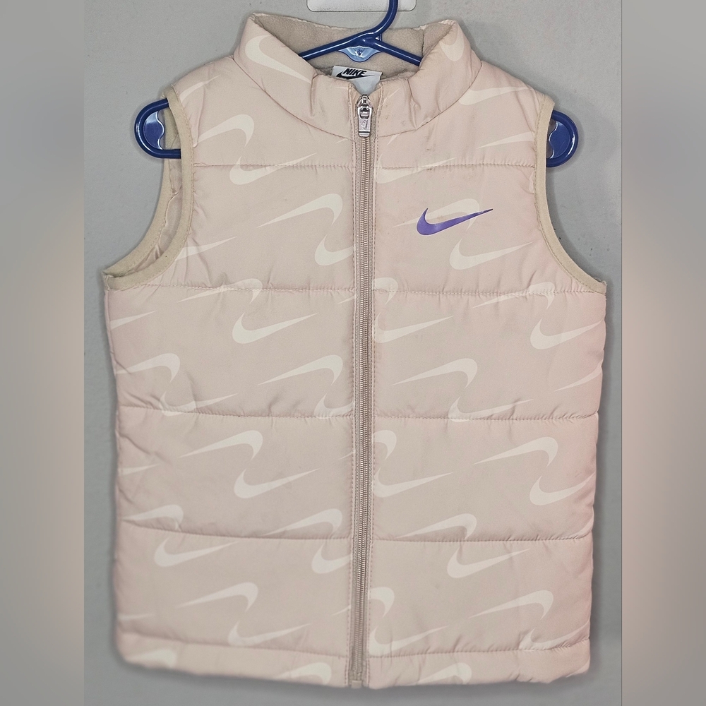 Nike‎ Kids/Toddler 4T Beige puffer vest